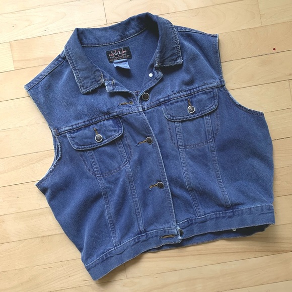UNION Vintage Denim Vest - Picture 2 of 6